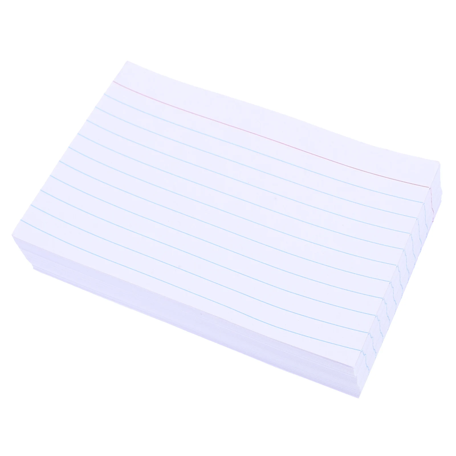 

200 Pcs Index Card Notebook Notepad Heavy Cards Paper Lined Blank Student