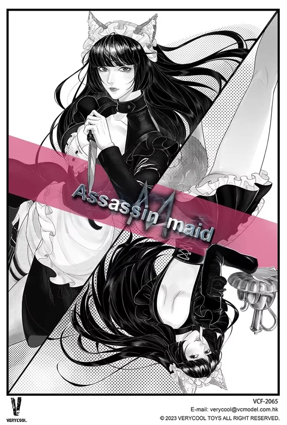 Em estoque 1/6 verycool VCF-2065 feminino menina assassino empregada-michelle conjunto completo figura de ação móvel presente para fãs coletar