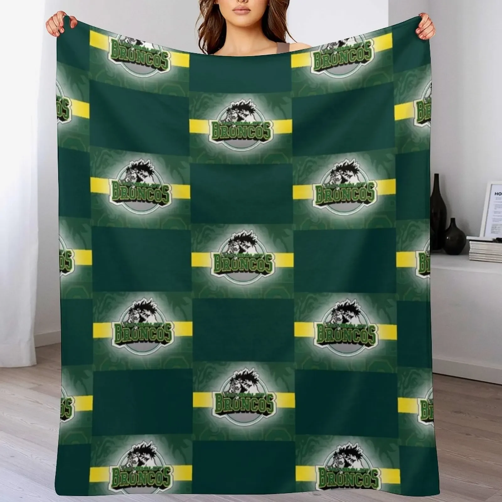 Humboldt broncos Throw Blanket Designers Luxury St decorative Blankets For Bed Blankets