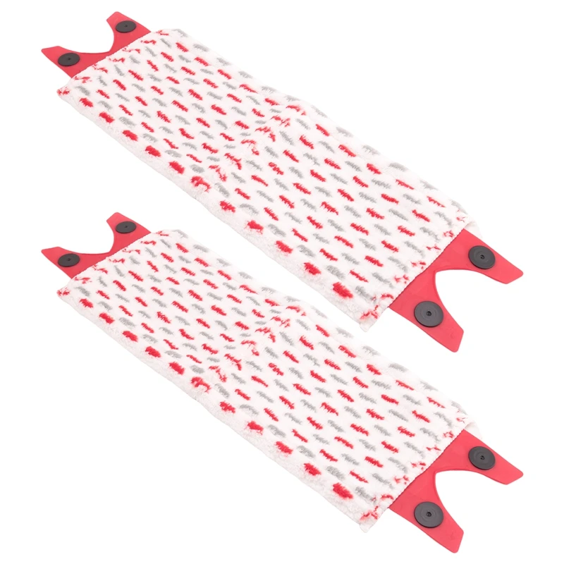 Mops Cloth Pads For Vileda Ultramax 1-2 Spray Ultramax Boxset Easy Wring Replacement Refil Mop Head Microfibre Pad 2Pcs