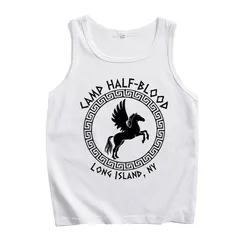 Camp Half Blood New York Long Island Sound Percy Jackson Vest T-Shirt Men Women Streetwear Tank Tops