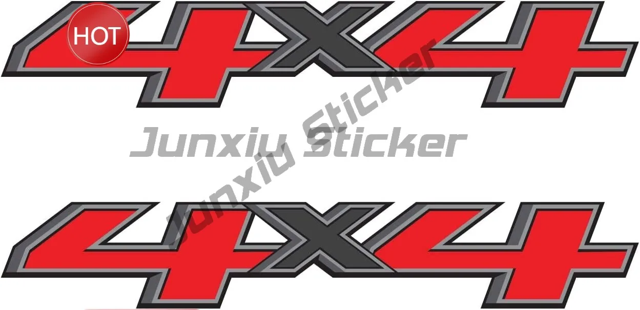 2 Stück Z85 4x4 Offroad-Aufkleber 4WD Geländewagen-Serie Dekals Persönliche Wasserdichte Tarnfarben JDM Tuning SUV-Aufkleber – Detail 4
