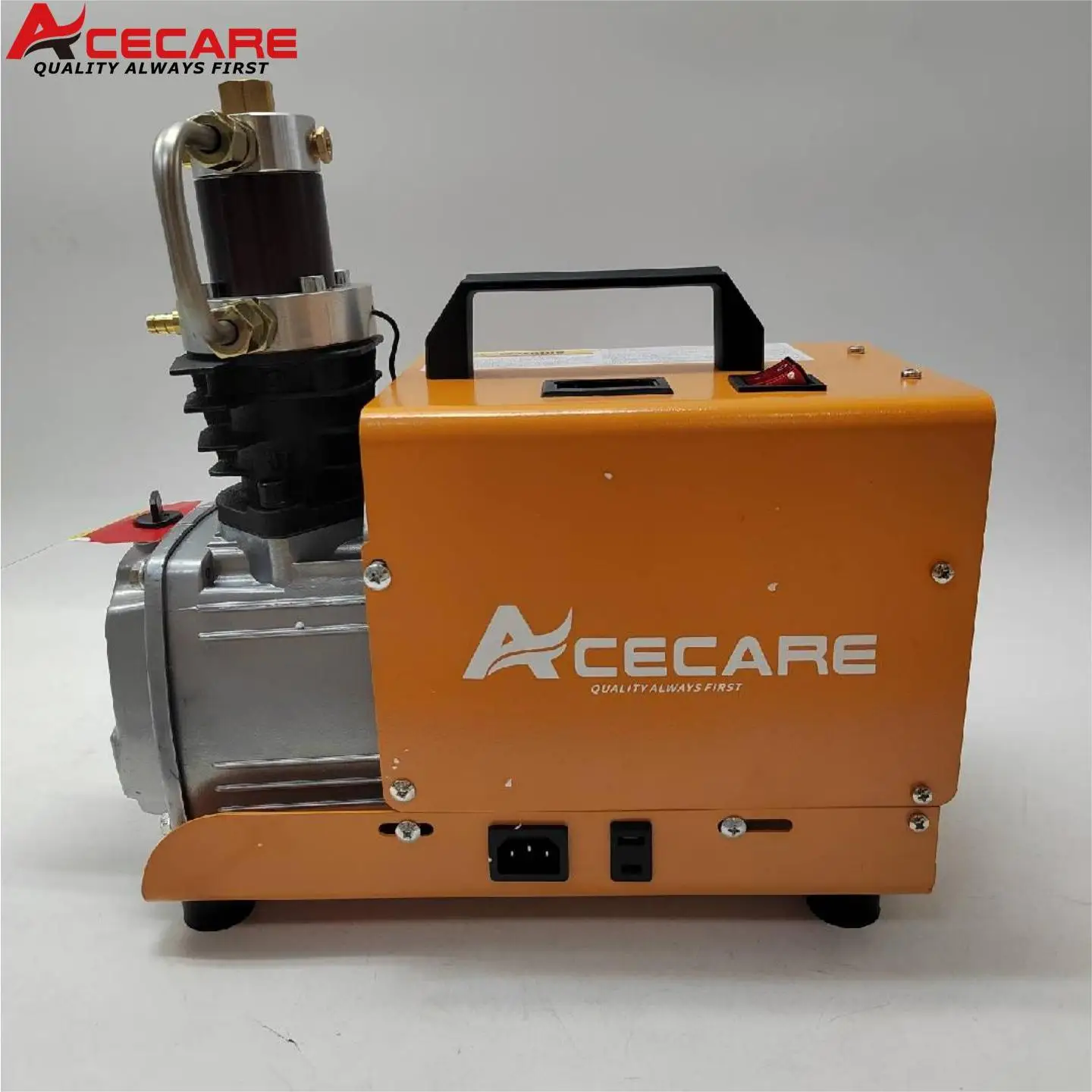 ACECARE ES031 4500Psi 300Bar PCP ضاغط الهواء الكهربائية ارتفاع ضغط ضاغط الهواء خزان الغوص PCP 220 فولت/110 فولت