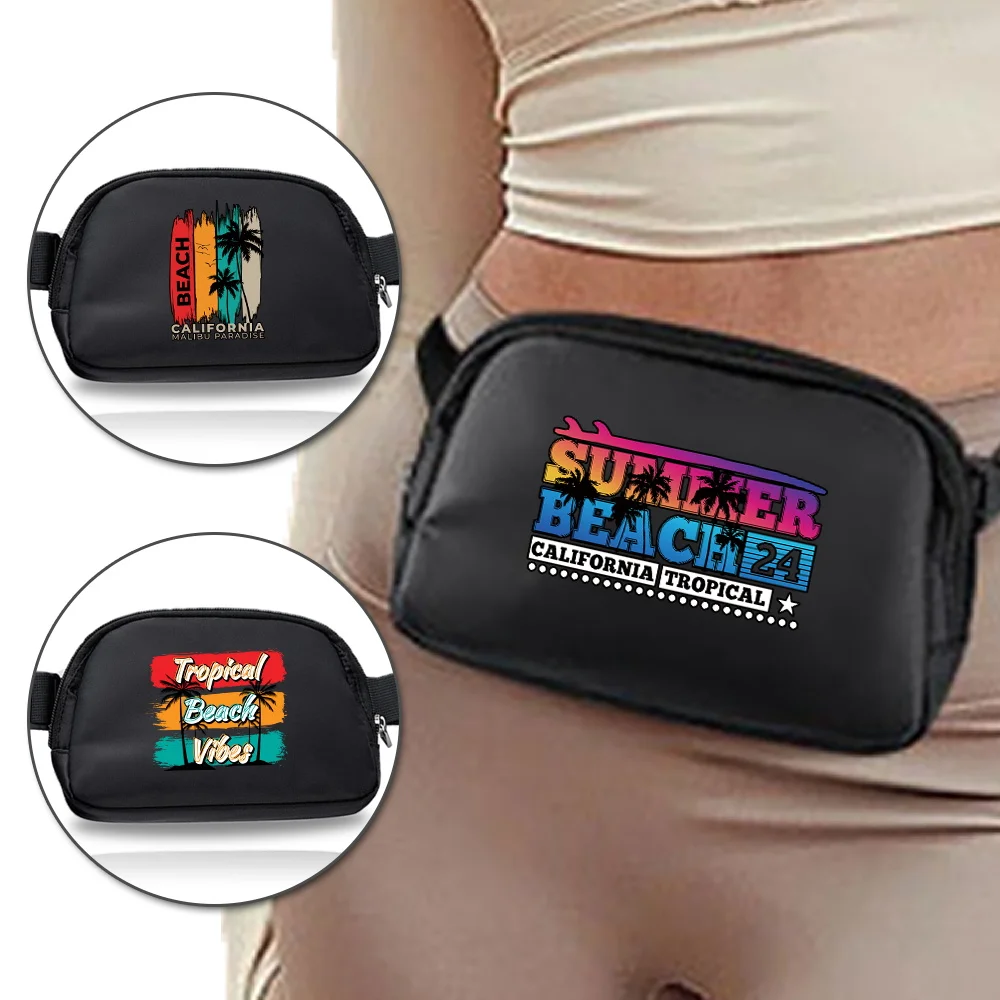 

Водонепроницаемая поясная сумка унисекс, большая вместительная повседневная дорожная карманная сумка