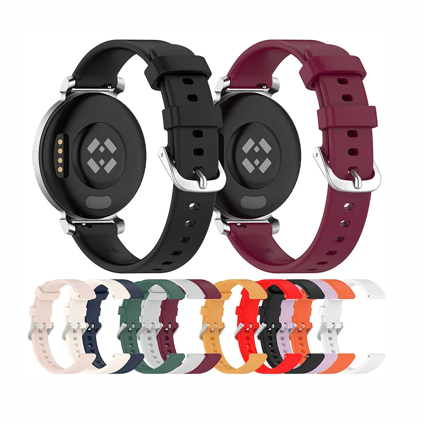 For Garmin Lily2/Garmin Lily2 Active 14MM Watch Strap Silicone Strap