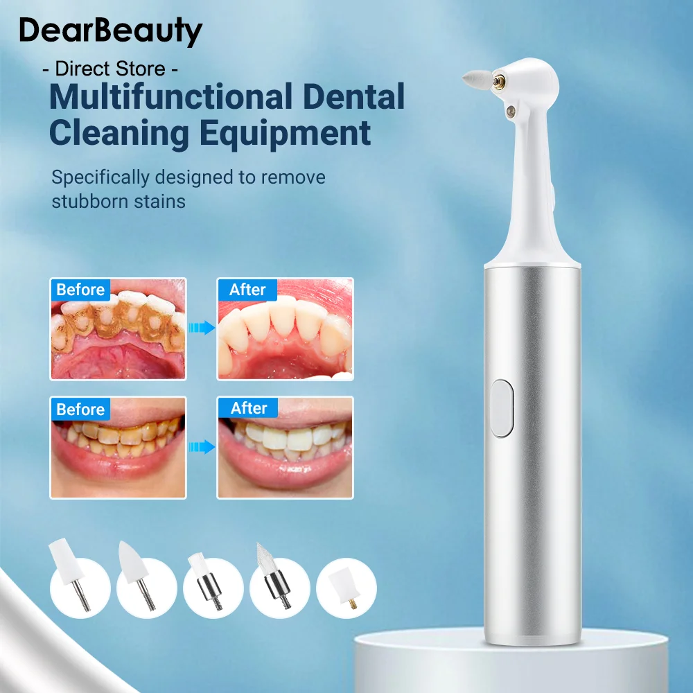 

Electric Teeth Polisher Dental Tartar Remover Oral Plaque Stains Cleaning Multifunctional Tooth Whitening Tool Calculus Removal