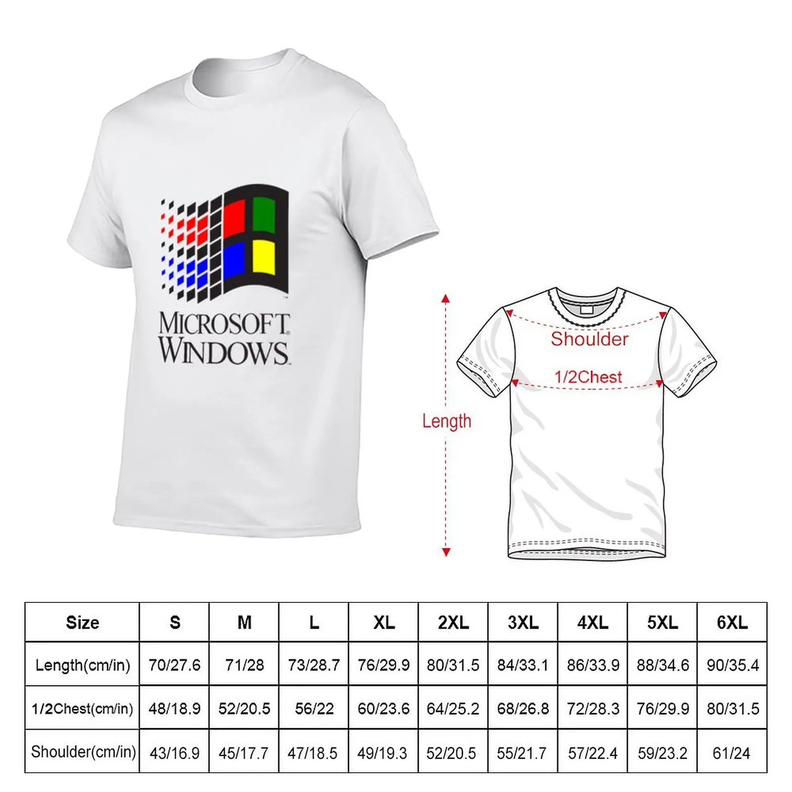 Vintage Windows 95 T-Shirt clothes heavyweights mens clothes