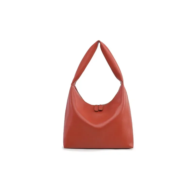 Minimalist Stylish Tote Crossbody Shoulder Bag For Women Vintage Fashionable Leather Diaper Bag Large Capacity Elegant Messenger