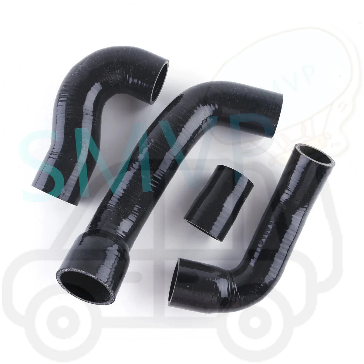 

4PCS 4PLY For 1993-1999 Fiat Punto GT 1.4 Turbo GT1 GT2 GT3 Turbo Boost Silicone Intercooler Hose Kit Replacement Auto Parts