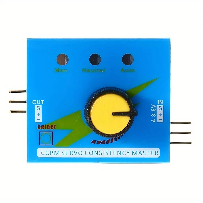 3-Channel Servo Tester ESC Speed Controller Checker CCPM Consistency Tester for RC Servo Motor