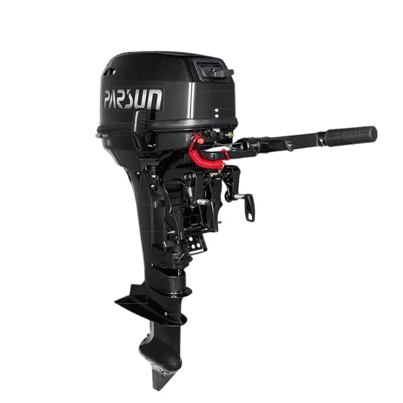 Motore fuoribordo ad albero corto/lungo a 2 tempi da 20 HP, motore marino ad alta potenza da 276 cc per canottiere gonfiabili, piccole motoslitte