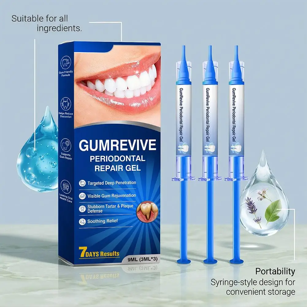 3Pcs Gum Repair Gel Hydroxyapatite Remover Plaque Remover For Teeth Whitening Dental Care Products Gum Protection Gel