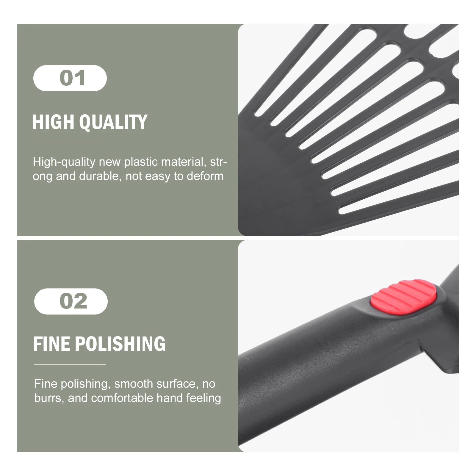 

2pcs Gardening Leaf Rake Plastic Hand Tools Rakes Black Small Beds Leaves Well Selected Sturdy Material Acute Tines Loosen Soil