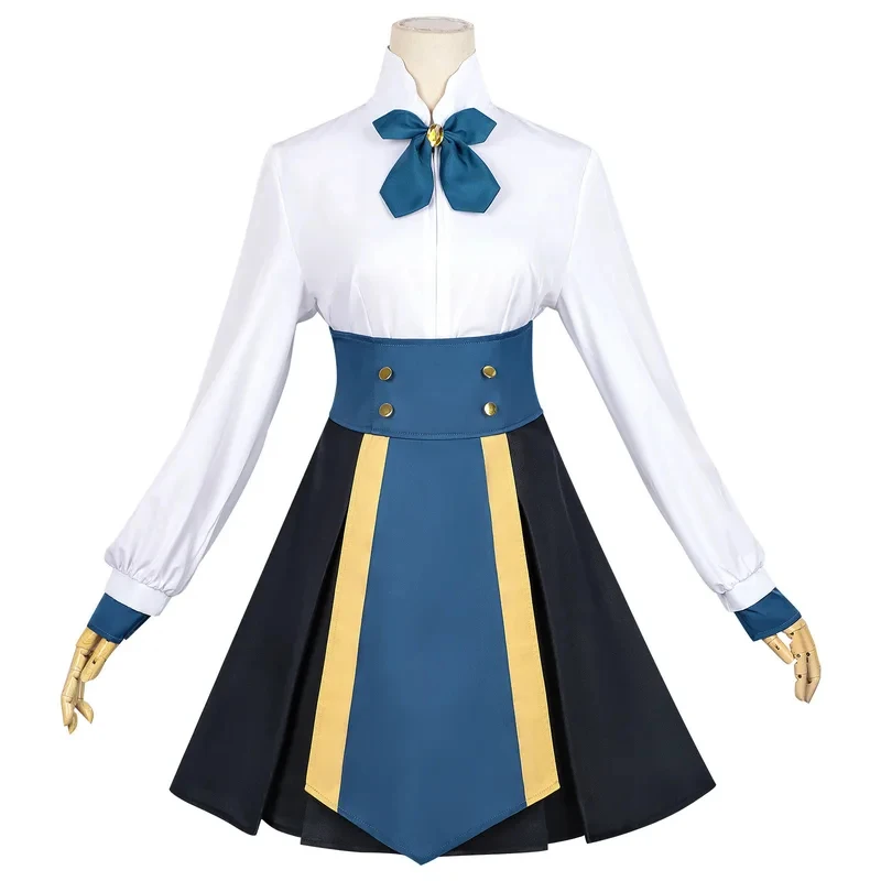 

The Sorcerer Can See Cosplay Kunon Gurion Costume Magic Robe School Uniform for Women Halloween Party Carnival Outfits ,[6