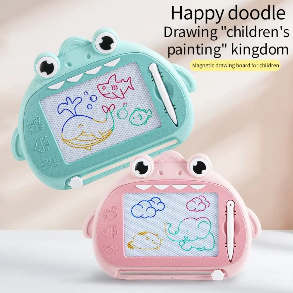 

Shark Magnetic Writing Board Painting Pad Erasable Magnetic Graffiti Board Writing Graffiti Drawing Graffiti Board Kindergarten