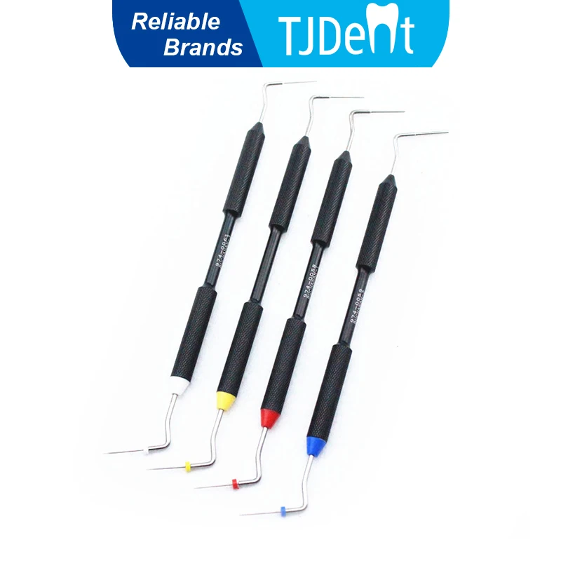 

TJDent 1pcs Dental Endodontic Hand Plugger Fill Tools NITI Tip Buchanan Gutta Percha Plugger Endo Root Canal Filler Instruments
