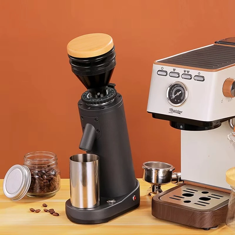 Italian Professional Commercial Single Dosing Conical Burr  Espresso Coffee Df64