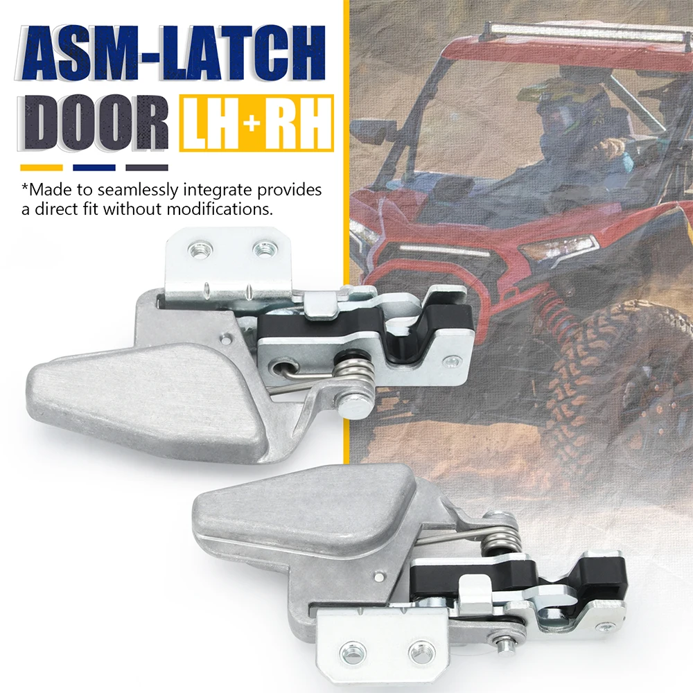 Door Latch Lock Left/Right For 16-23 Polaris ATV LEV RZR 2636856/ 2637181/ 2637286/ 2635305/ 2636270