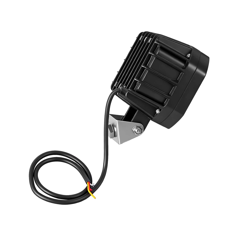 1 قطعة 12-80 فولت المصباح 18-20 واط Led مربع العمل ضوء عيون الملاك ضوء بار DRL قبالة الطريق مصابيح الضباب ل سكوتر كهربائي دراجة جزء