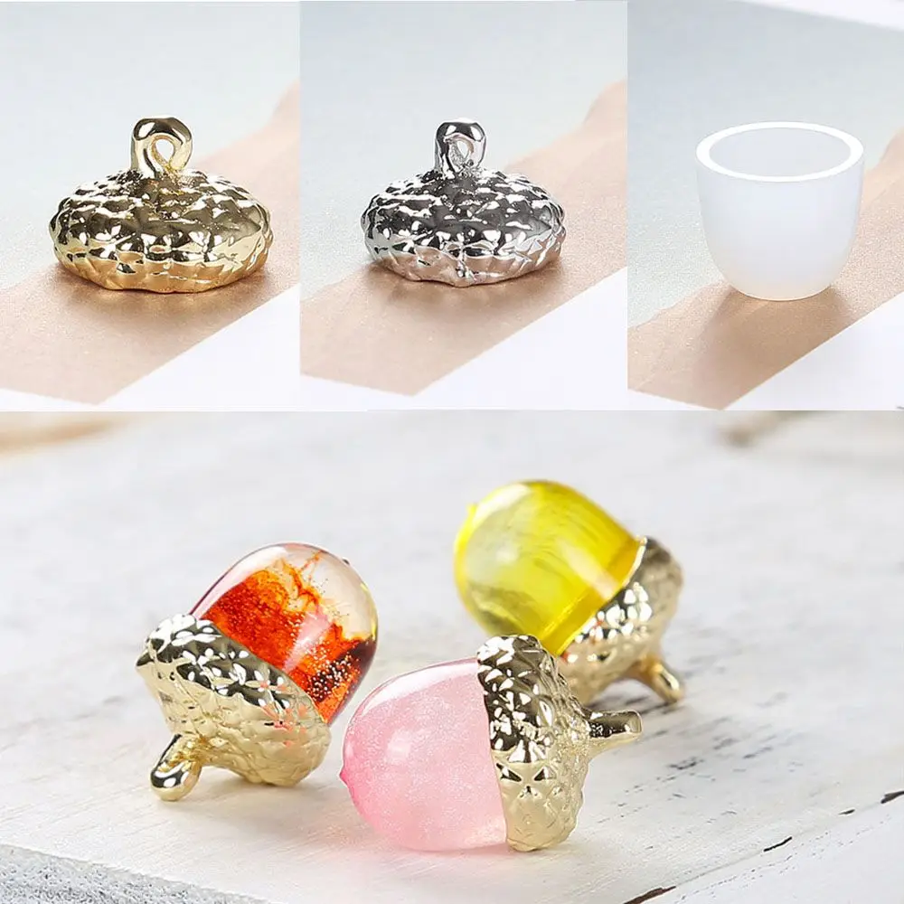 

Gifts Holder 3D Solid Epoxy Pendant Cap Necklace Jewelry accessory Jewelry Making Crafts Tools Silicone Mold