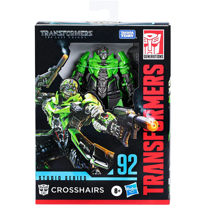 

Original Hasbro Transformers Studio Series Deluxe The Last Knight Crosshairs Collection Action Figure toys