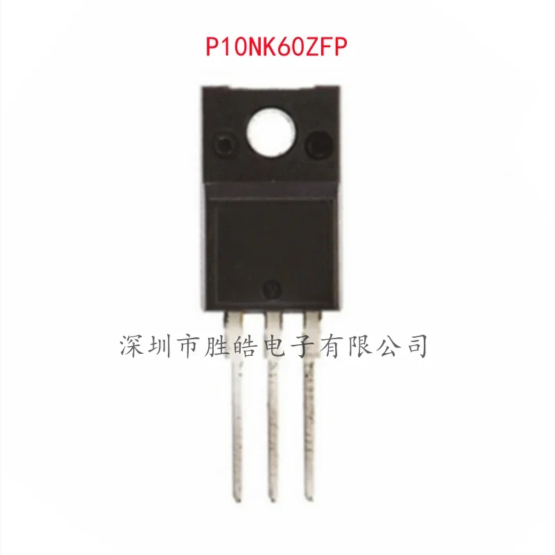 

(10PCS) NEW FQPF10N60 FQPF10N60C P10NK60ZFP Field Effect Transistor 10A/600V TO-220 Integrated Circuit