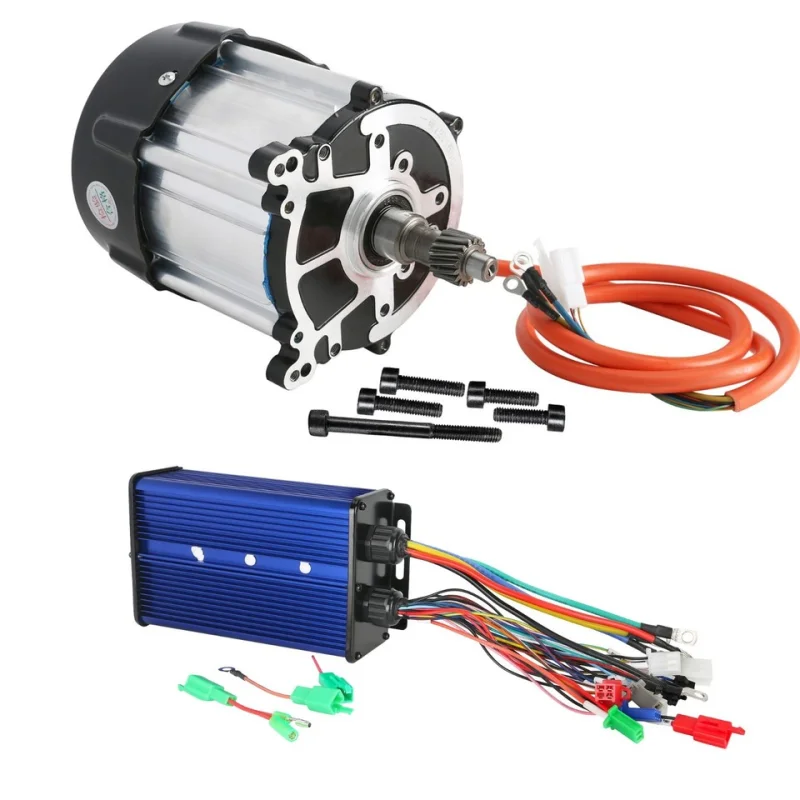 PLC 1500W 72V Brushless Suitable for & Controller 4900RPM 16T for Go Kart Trike ATV Quad Wholesale