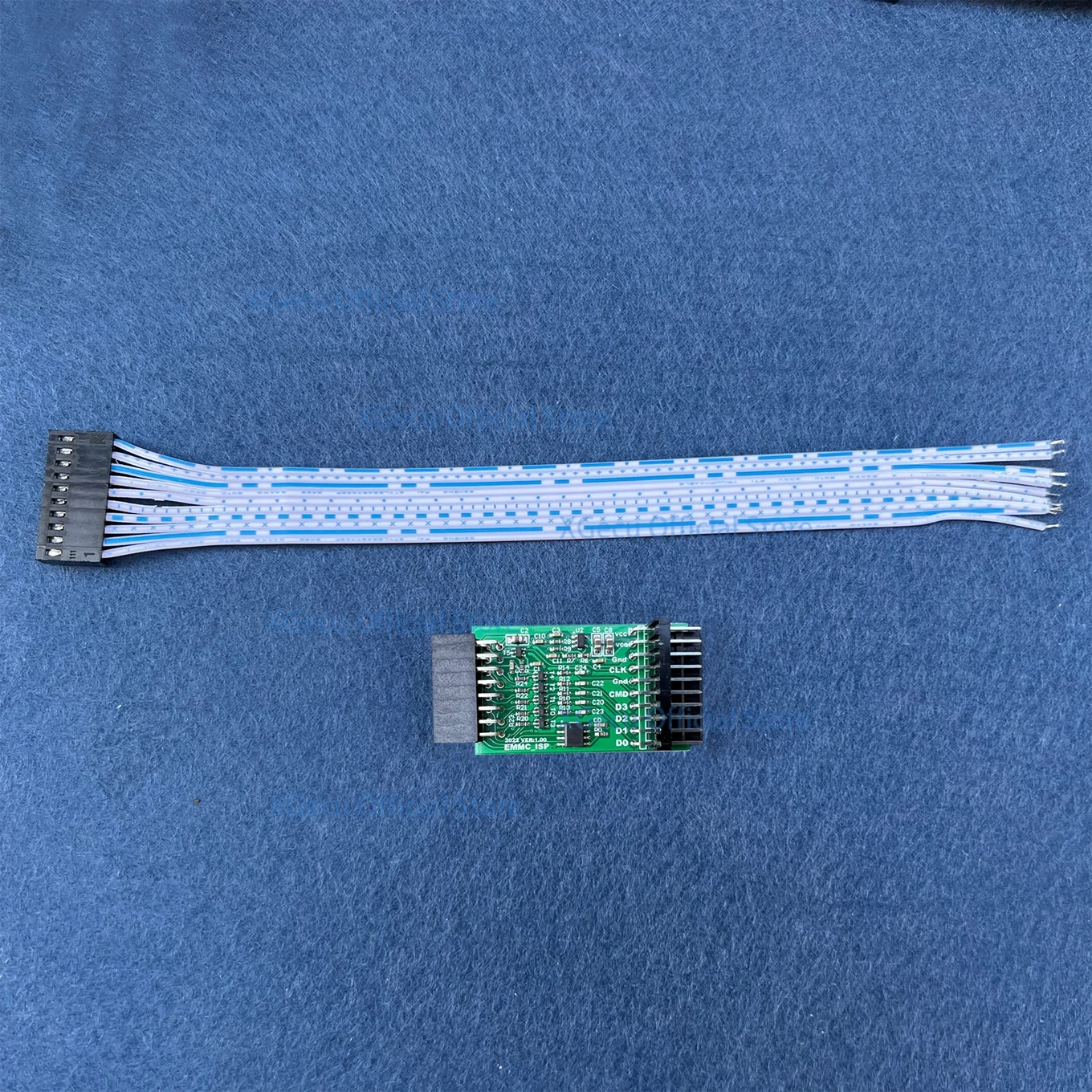 100% oryginalny XGecu EMMC-ISP VER: 1.00 specjalny adapter do programowania EMMC w obwodzie, używaj tylko na programatorze T48 (TL866-3G)