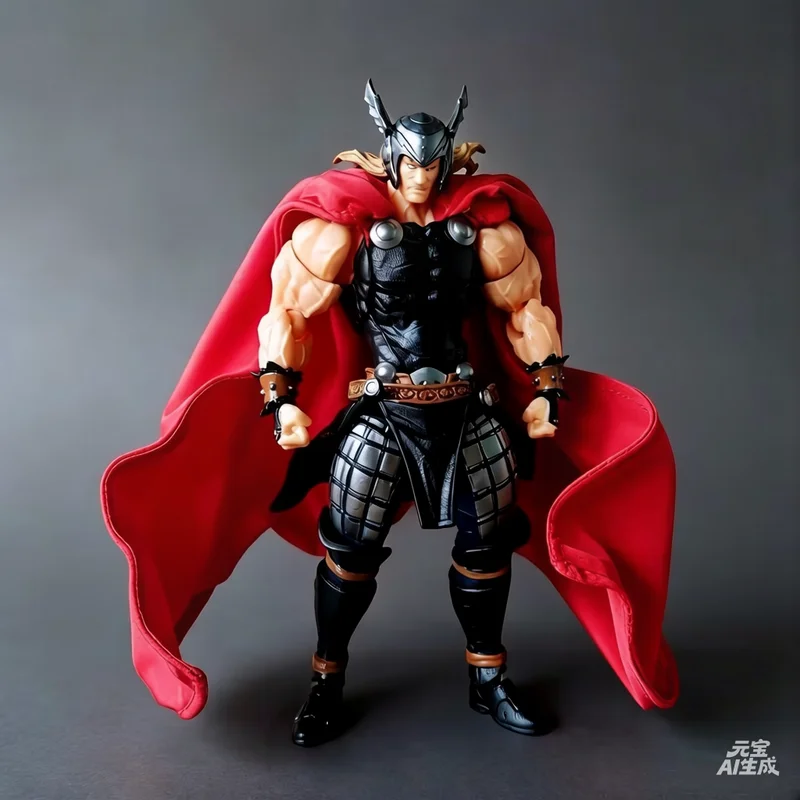 17cm Amazing Yameguchi Thor Odinson Comic Version KO Action Figure Collectible Model Desktop Ornament Doll Collectible Gift view 3