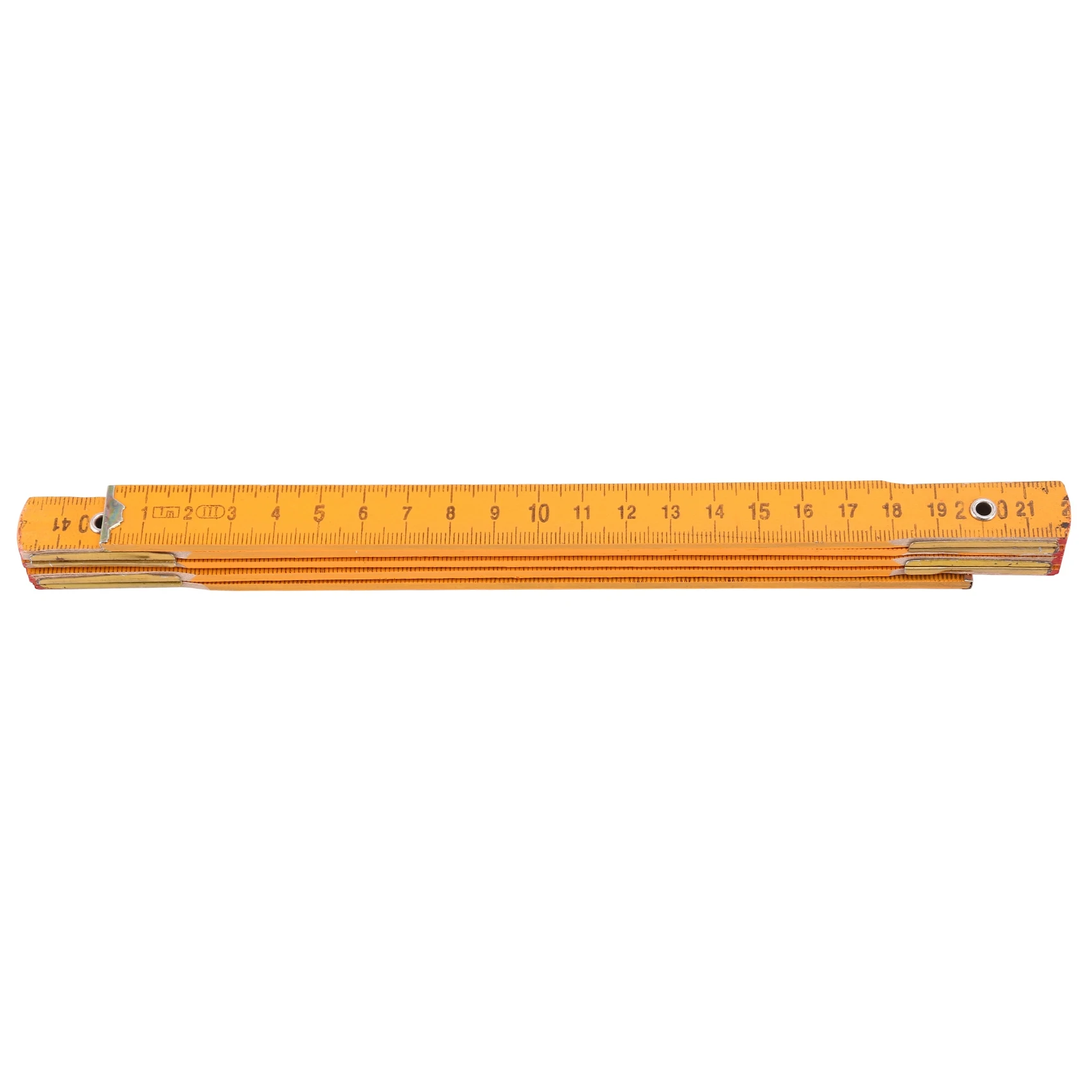 A34R Portable Carpenter Wooden Folding Ruler