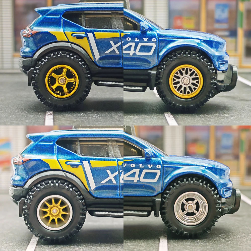 KicarMod 1/64 Wheels All terrain L Size Gold Silver Series Vehicle Toy for 5 Cars per bag for Hot Wheels Hobby Modified Parts