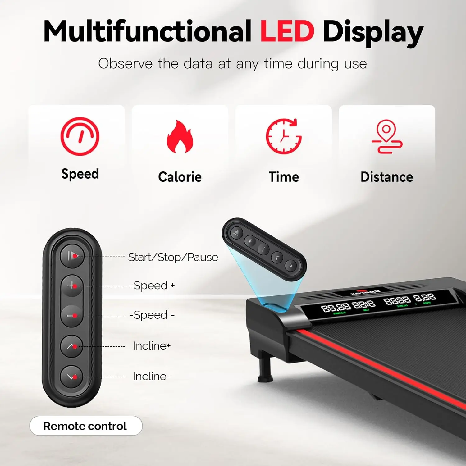 Walking Pad,Under Desk Treadmills for Home,320 Lbs Capacity,3 in 1 Portable Walking Treadmill