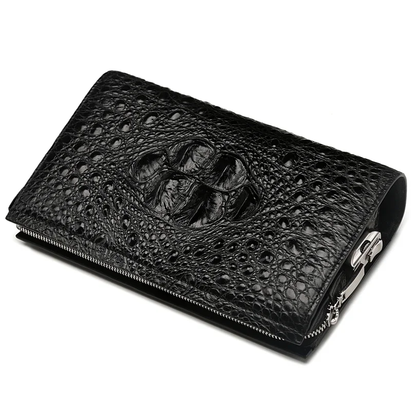 

Мужская сумка из крокодиловой кожи eju, деловой и досуг, мужской многофункциональный кошелек большой емкости с кодовым замком