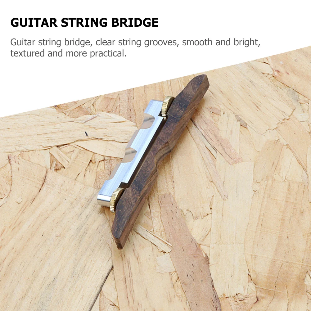 

Bridge Xylophone Code Guitar Saddle Nut Trapezoidal Parts Coffee Wooden