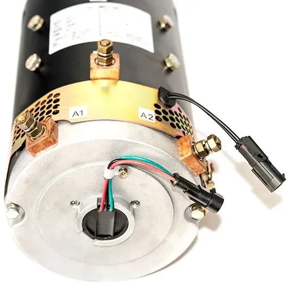 48 V/5,3 kW DC SepEx Motor 19 Zähne Spline, Geschwindigkeitssensor für Mar-Shell, E-AGLE und LVTONG Golfwagen usw.