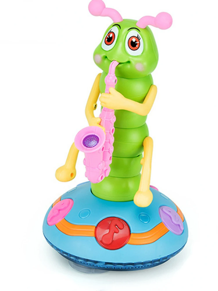 Worm brinquedo dança elétrica para o bebê, som brinquedo em movimento, educação infantil, educação infantil