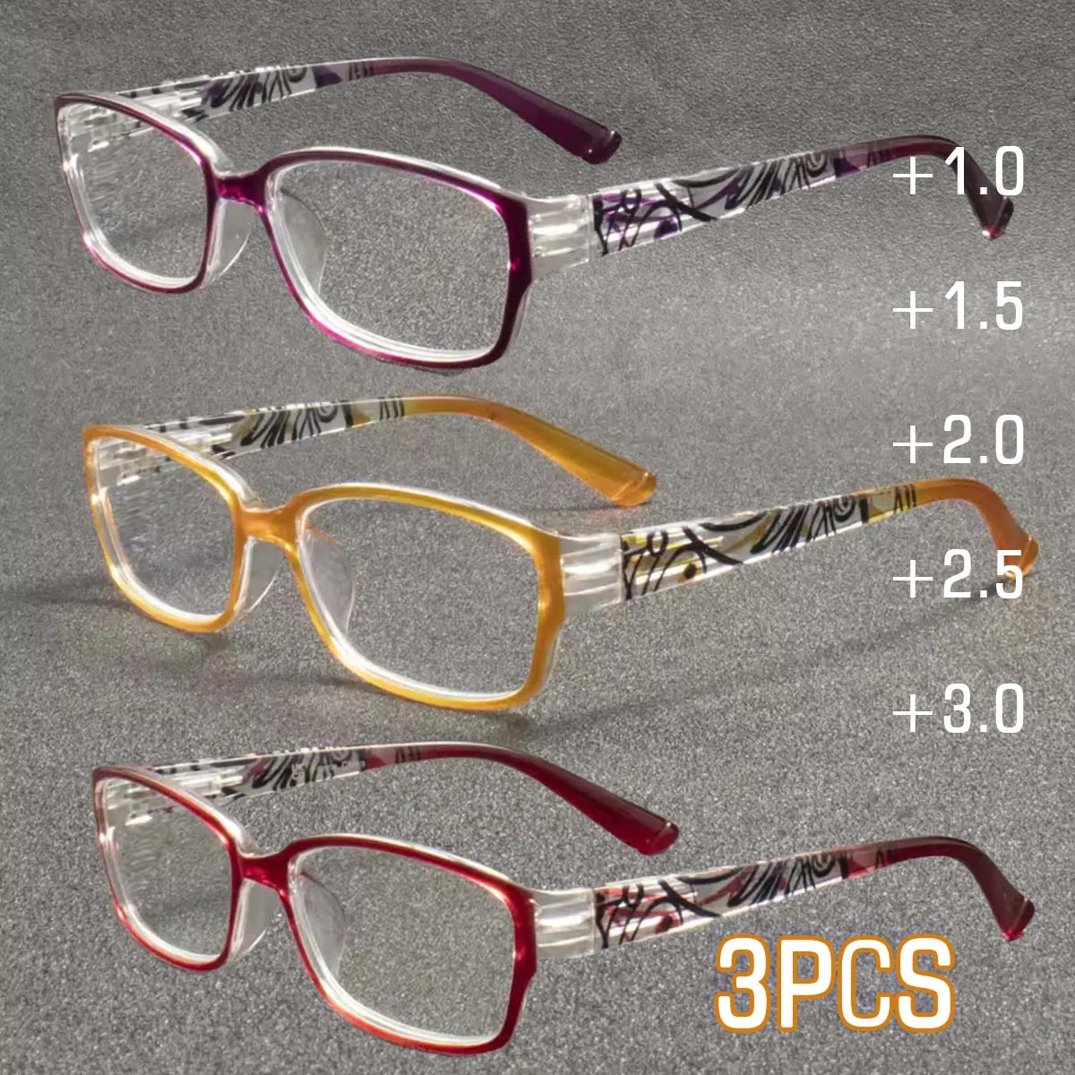 3PCS Reading Glasse…