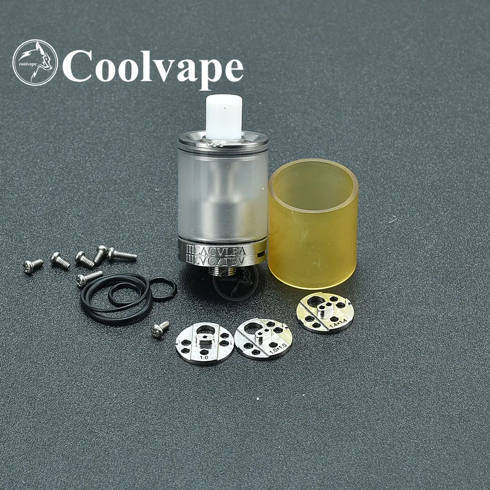 WOLFCOOLVAPE Vaporizer Holy Atty Mea Culpa MTL 22mm Vape Atomizer RTA Tank Vaporizer 316ss 3.5ml rta atomizer tank - gallery image 6