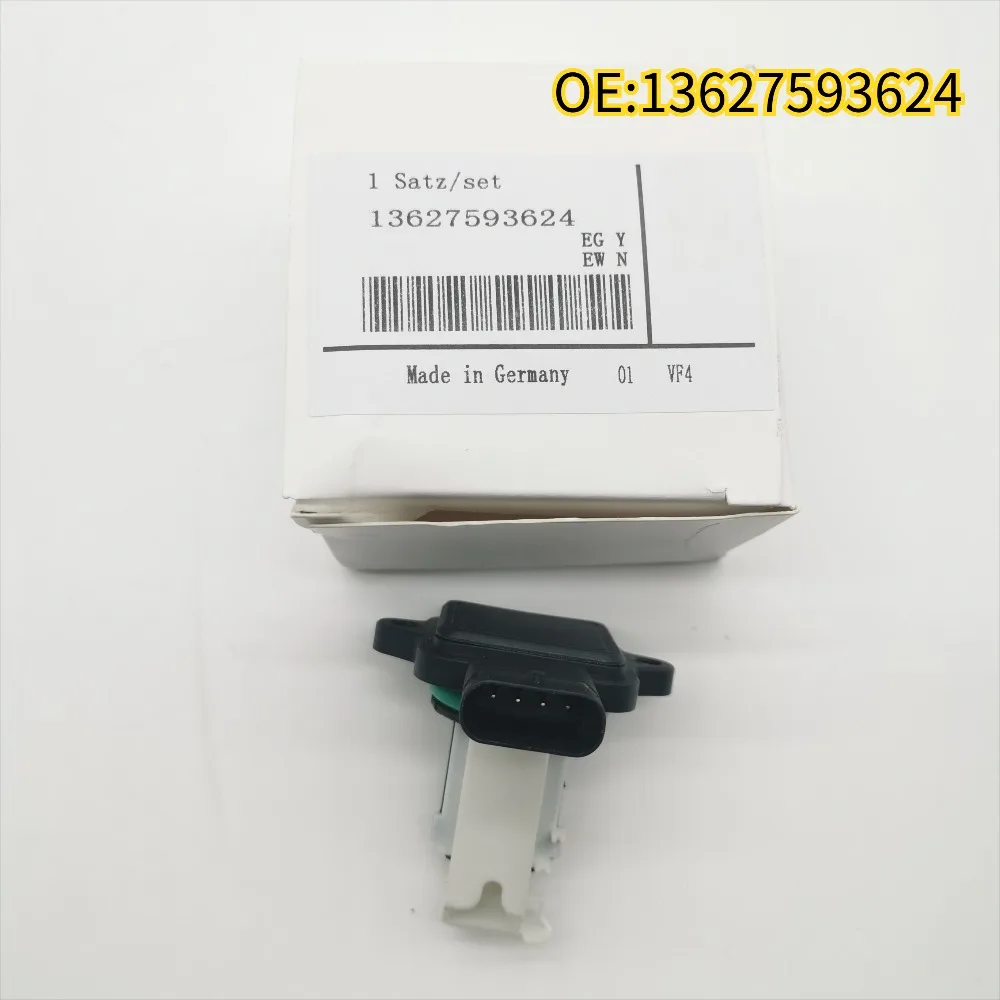

High quality New For 13627593624 MAF Mass Air Flow Meter Sensor For BMW X3 X4 X5 135i 335i 535i 640i