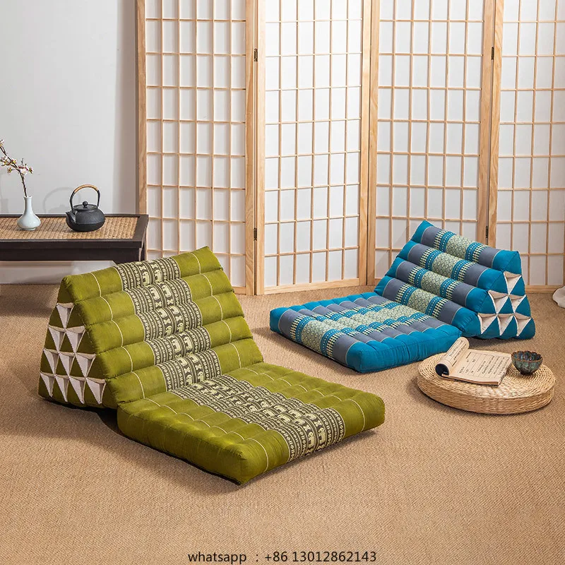 Cojín Triangular sofá almohada respaldo grande