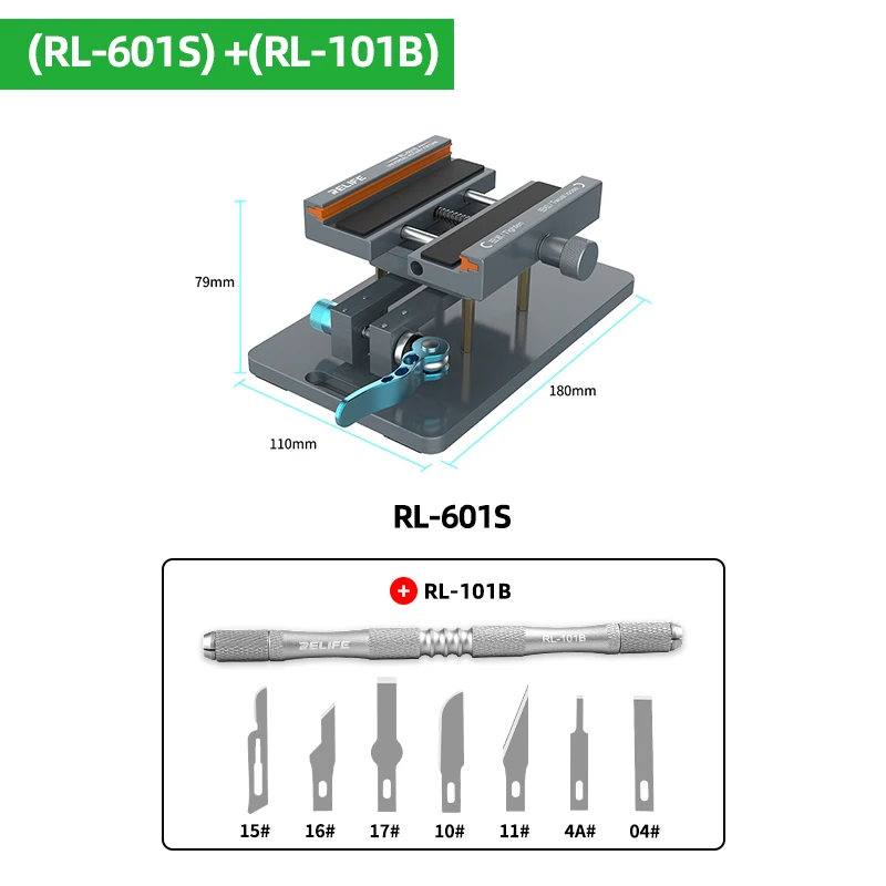 Imagem -03 - Relife-suporte de Fixação Universal Rl601sl Antiderrapante Rotativo Fácil Rápido Remova o Vidro da Tampa Traseira para o Telefone Móvel