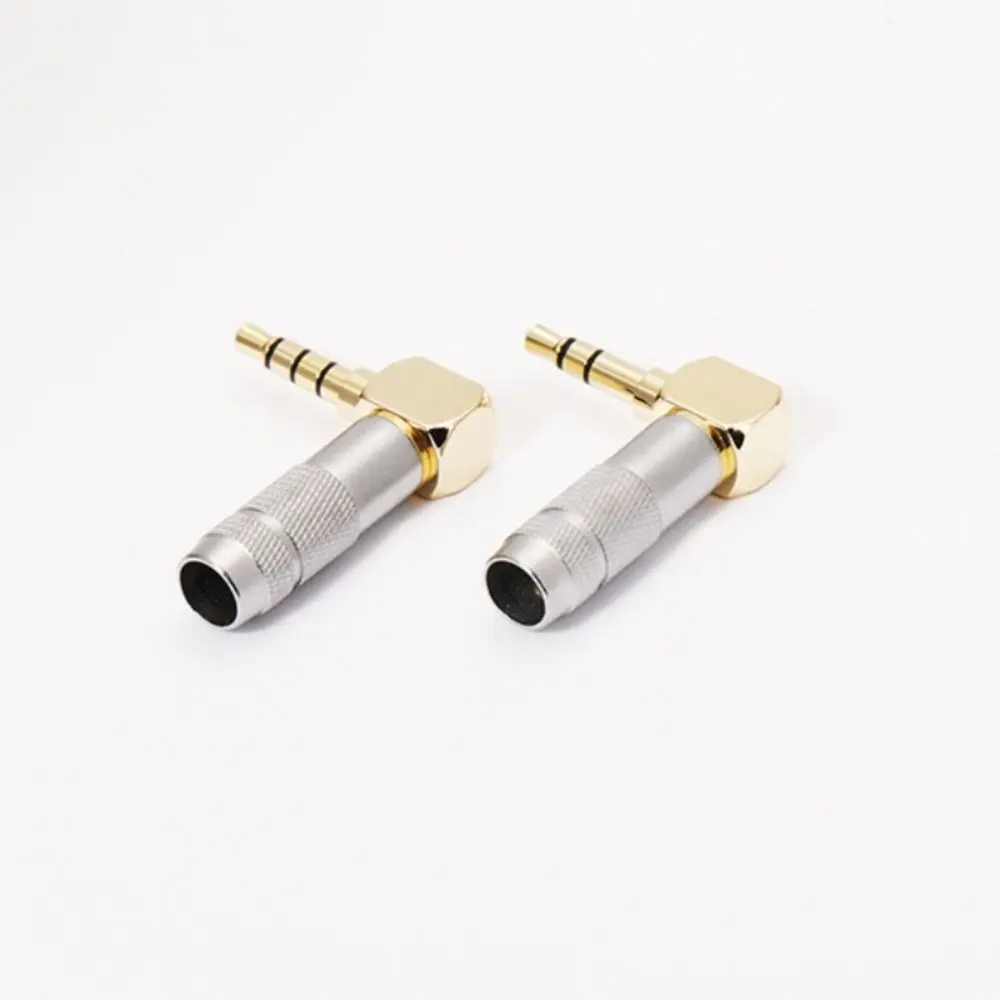 

1/8" Jack 3.5 mm Speaker Terminal 3.5mm 3/4 Poles Gold Plated Headphone Adapter Portable HIFI Audio Jacks
