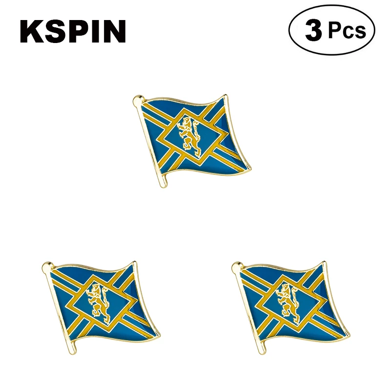 Russia Z Metal Badge  Flag Lapel Pins Badges Brooches 3pcs a lot