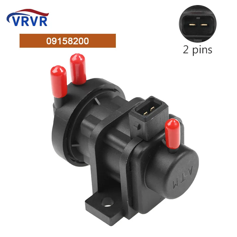 09158200 2 Pins EGR Solenoid Vacuum Valve For Opel Vectra B CC GTS Zafira a Astra G 2.0 2.2 DI DTi 16V 5851037 9158200