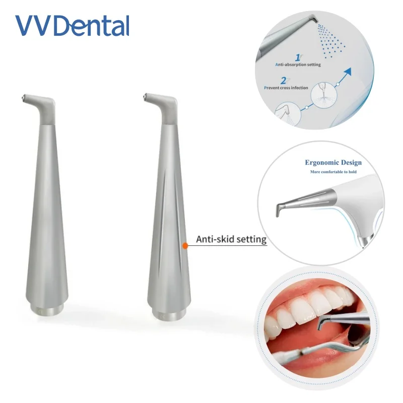 

VV Dental PV-3 Air Sandblasting Gun Tips Teeth Polisher Suitable fit Woodpecker Sandblasting Gun Handle Dentist Accessories