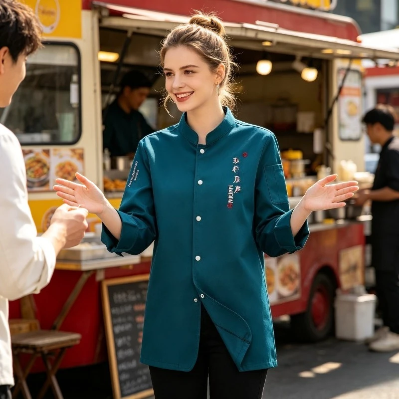 Male and Female Chef Uniforms, Kitchen and Kitchen Workwear, Catering Restaurant, Fast Food Restaurant, Cafeteria Uniform