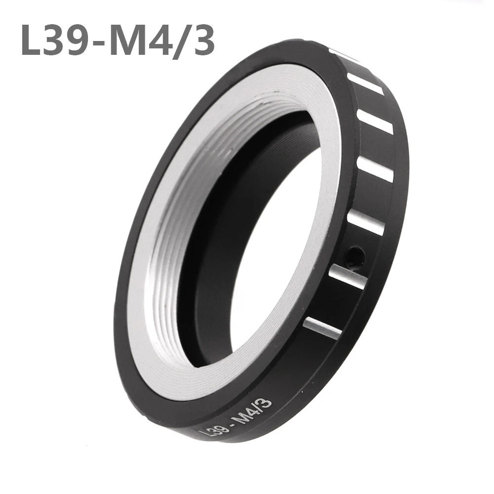 L39-M4/3 Lens Mount Adapter Ring for Leica M39 L39 mount Lens for Olympus / Panasonic Micro Four Thirds MFT M4/3 M43 Camera