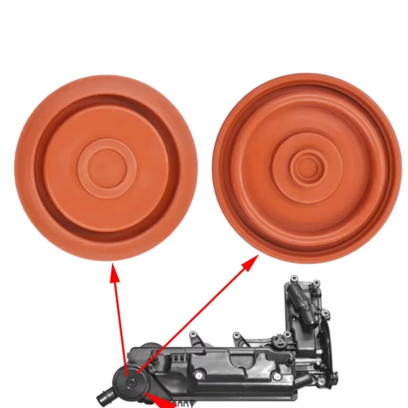 غشاء تنفيس علبة المرافق 2 قطعة لـ 107 206 207 208 307 لسيتروين C1 C2 C3 كسارا DS3 لمازدا 2 1.4 Hdi فورد فييستا 1.4