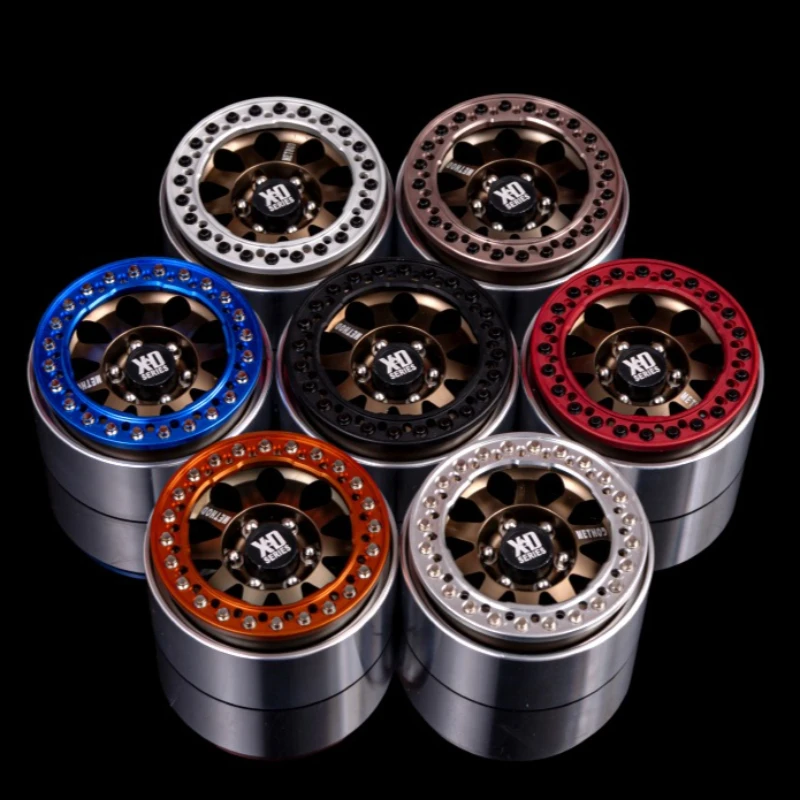 

1.9 Inch Water Drop Metal Wheel Hub for 1/10 RC Crawler Car Traxxas TRX4 Defender AXIAL SCX10 RC4WD D90 TRX6 90046 Accessories