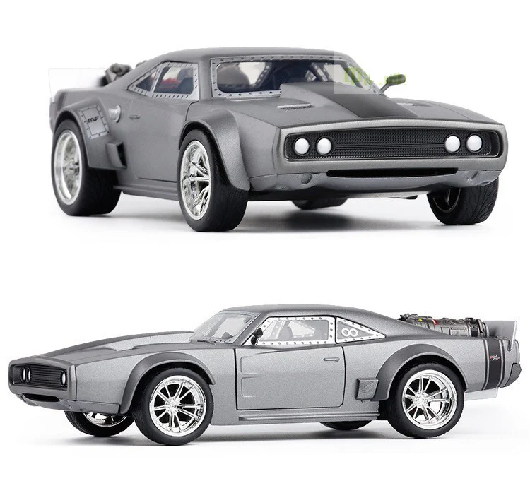 Jada 1:24 Dodge Ice Charger Alloy Car Diecasts &Toy Vehicles Car Model Miniature Scale Model Car Toys For kids Collection J198